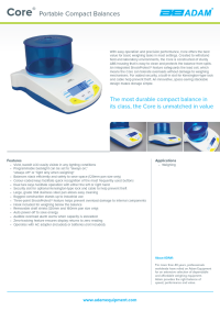 Core® Portable Compact Balances - CQT-Core-DS-A4-EN.pdf