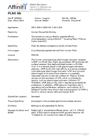 Product specifications