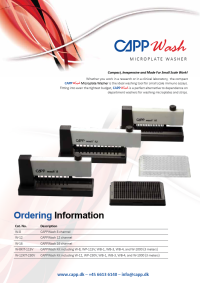 CappWash Microplate Washer