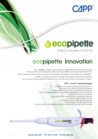 ecopipette Product Flyer